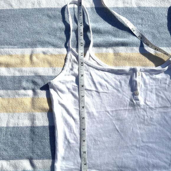 NWT, OFFLINE by Aerie White Crop Tank Top, Sz L - Picture 6 of 6